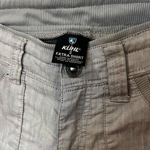 Kuhl Light Gray Extra Short Pants